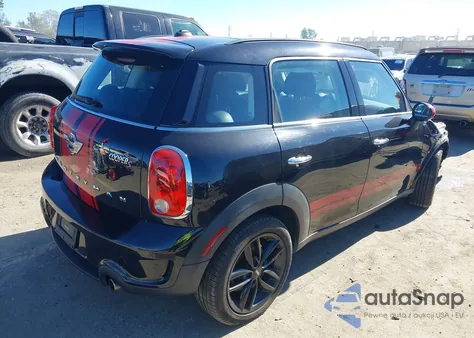 2014 Mini Countryman Cooper S z USA, uszkodzony, nr VIN WMWZC3C52EWP25527